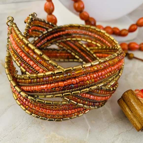 ❤️#6 Handcrafted Necklace and Bracelet Set - Picture 5 of 8